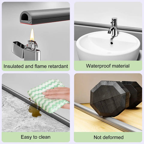 Self Adhesive Cable Raceway For Floors And Walls PVC Wire Channel Cord Cover 98 Ft White Keeps Cords Tidy And Safe No Trip Hazards Easy Install For Home Office Gaming Setup And More. Features insulation, waterproof, easy to clean surface, durable underweight.