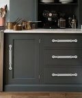 Ten Pack Polished Chrome Cabinet Pulls Set For Kitchen Cupboards And Bathroom Dressers Zinc Hardware Handles For Drawers