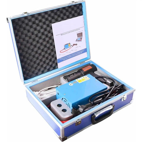 Heavy Duty Portable Induction Heater That Loosens Stiff Nuts Bolts And Bearings No Sweat With Dedicated Heating Coil Kit in sturdy carrying case.