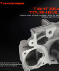 Heavy Duty Engine Water Pump For Subaru Forester Impreza Legacy Outback 2006 Through 2012 shown with tight seal and tough build.