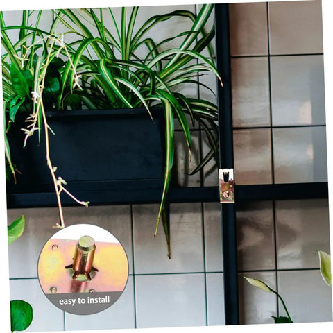 10 Pack Teardrop Pallet Rack Safety Clips Beam Connectors Lock Down Your Warehouse Gear Keep Shelving Setup Locked Tight No Slip Secure Heavy Duty Rack Hardware For Daily Storage Moves, showing locking safety pin in use.
