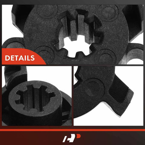 Close-up of HVAC Heater Blend Door Actuator Gear Kit Fits Dodge Durango And Jeep Grand Cherokee 2011 To 2021, showing precision molded details.