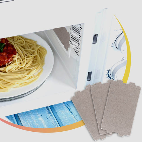Five Pack Microwave Waveguide Covers Mica Sheet Slice 117x65 Mm Universal Heat Insulation Waveguide Cover For Microwave Ovens Replacement Parts Easy To Install No Fuss Durable Mica Layer High Quality Construction