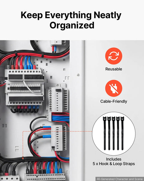Slick 28 Inch In Wall Structured Media Enclosure Box With Dead Simple Screw On Cover For Hella Clean Wire Management displaying organized cables and wiring.