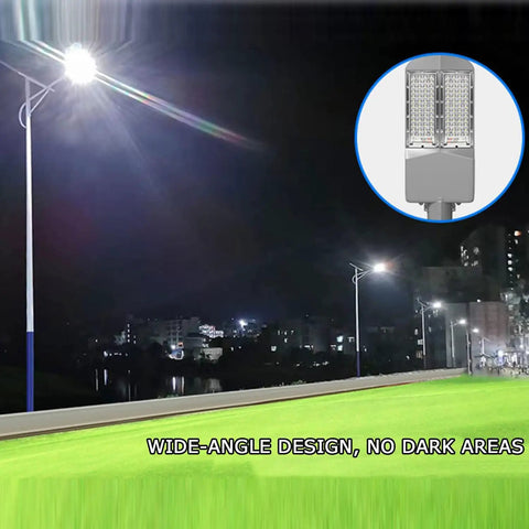 Hella Bright 10000W Solar Street Light With Remote Control IP65 Waterproof Dusk To Dawn Outdoor Flood Lamp For Yard And Pathways illuminating a pathway at night.