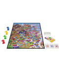 Candy Land Kingdom Of Sweet Adventures Board Game For Kids Ages 3 Plus A Dope Beginner Classic showing colorful game board, gingerbread pawns, and cards.