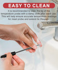 Hand cleaning Replacement Meat Probe For Indoor Grills Compatible With FG550 FG551 IG651 LG450CCO BG550 EG351 LG550CO