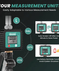 Digital Oil Control Valve Flow Meter Dispenser Nozzle with measurement units and screen features