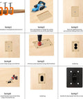 Heavy Lift Spring Socket Wall Plate For Yoga Rehab And Home Studio Panels No Sweat Setup Anchor Mount installation steps.