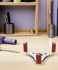 Heavy Duty Aluminum Alloy Smoke Sensor Removal Tool For Universal Fire Detector Disassembly Kit on a workspace table.