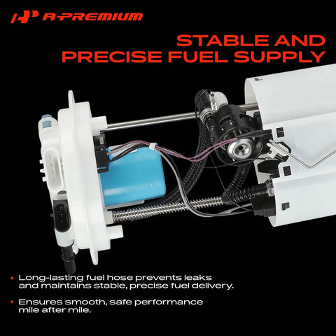 Original Equipment Electric Fuel Pump Module Assembly With Pressure Sensor For Pontiac Solstice 2006 2007 And Saturn Sky showing detailed fuel pump design.