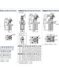 Technical diagrams and specs for Top Shelf Compact Stopper Cylinder Plug And Play Setup for industrial automation.