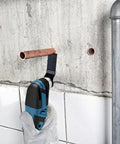 12V Max EC Brushless Starlock Oscillating Multi Tool Bare Tool with 3-D Starlock Interface cutting copper pipe in wall
