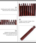 Rock Solid Forty Piece Star Socket Set With Impact Ready External Repair Bits Built Tough For Pro Garages and Weekend Grinds, close-up of star bits.
