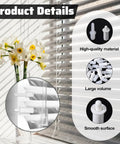 40 Pack Spring Loaded Shutter Repair Pins with Dual Sizes for fixing blinds, showing white plastic pins against window blinds.