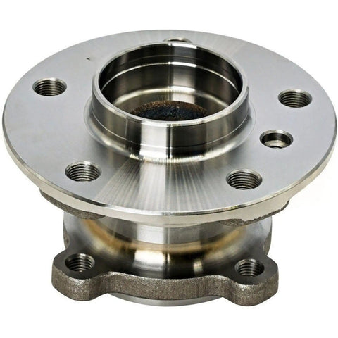 Built Damn Tough Heavy Duty Rear Wheel Bearing And Hub Assembly For BMW X2 premium grade detailed view of hub assembly.