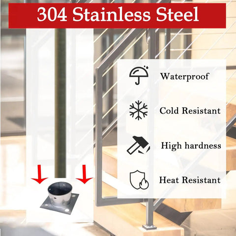 Heavy Duty Round Post Anchor Base For Wood Or Metal Posts 304 Stainless Steel Bracket Supports Pergolas And Mailboxes Inner Diameter 2.8Inch By 3.1Inch Height Durable One Piece Post Support Kit Built Tough