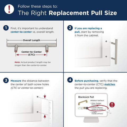 Dead Simple To Mount Cabinet Cup Pull With Slick Champagne Bronze Finish For Kitchen Drawers And Cabinets Top Shelf 3 Inch And 3.75 Inch Center To Center Hardware Providing Classic Style And Heavy Duty Grip 1 Pack measurement guide