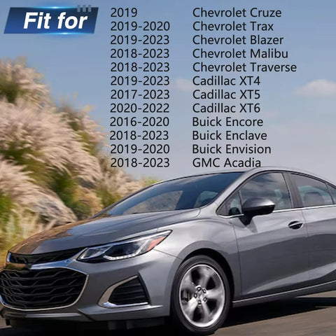 Heavy Duty Battery Current Sensor With Solid Power Monitoring Module And Cable Terminal End No Sweat Straight Replacement For Buick Encore Cadillac XT4 XT5 Chevy Blazer Cruze Malibu on Chevrolet Cruze image.