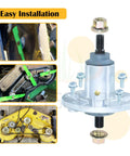 Pro Grade Heavy Duty Spindle Assembly Replaces GY21099 For John Deere 54 Inch Mower Deck with double sealed bearings.