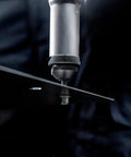 Top Shelf Professional Cordless Rivet Nut Gun Featuring Auto Reverse Mechanism And Adjustable Force Control For M10 Aluminum M8 Steel fastening nut onto metal.
