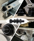 Pro Grade 1040 Piece M3 Screw Kit Featuring Hex Socket Head Cap Screws And M3 Bolts Nuts Washers Includes Allen Key For 3D Printing CNC Repairs Heavy Duty 12 9 Alloy Steel Workshop Essential Top Notch Hardware Set, showcasing screws, bolts, and nuts in varied applications.