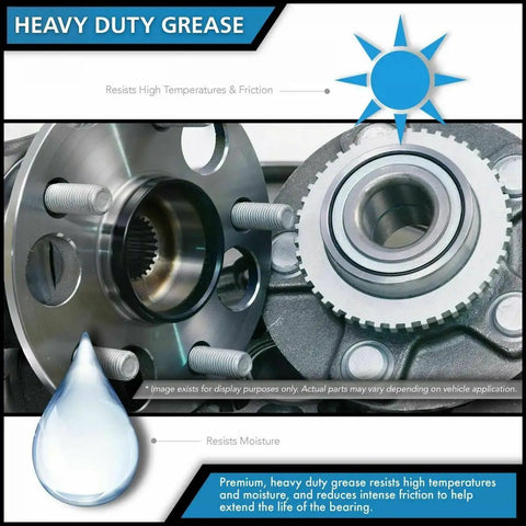 Heavy Duty Grease for Front And Rear Wheel Hub Bearings to Upgrade Your Ride With These Front And Rear Wheel Hub Bearings For Zero Play And Butter Smooth Handling Featuring No Drama Install And Road Ready Durability.