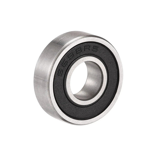 Tough As Nails Stainless Steel Ball Bearings Double Sealed S698 Format 8 mm X 19 mm X 6 mm showing a durable sealed bearing design.