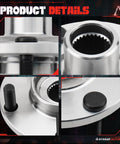 Detailed view of Heavy Duty Front Wheel Hub Bearing Assembly Fits Infiniti I30 I35 Nissan Altima 35L Maxima 2000 2008 No Fuss Replacement 518516.