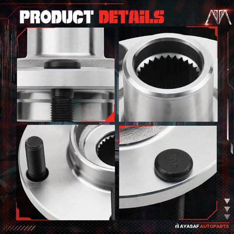Detailed view of Heavy Duty Front Wheel Hub Bearing Assembly Fits Infiniti I30 I35 Nissan Altima 35L Maxima 2000 2008 No Fuss Replacement 518516.