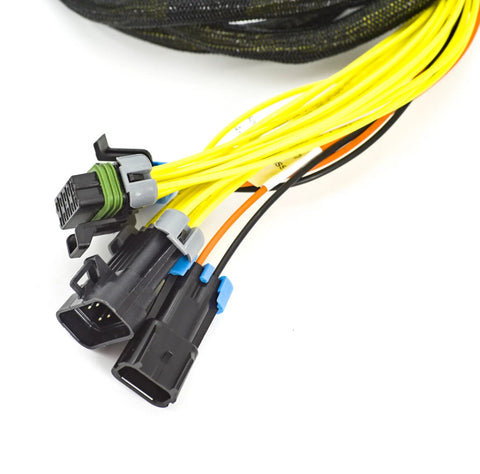 Close-up of 14 Pin Harness 6719697 compatible with backhoe grader planer stump grinder V blade skid steer loader