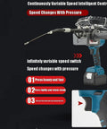 Heavy Duty Electric Cable Puller With Automatic Threader Six Steel Guide Wheels And Thirty Meter Spool Built Like A Tank For High Speed Building Wire Installations All Day Long showing variable speed control and ergonomic grip.