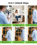 Secure Your Pad With This Beefed-Up Smart Lock And Keypad Handle 6-in-1 unlock methods including app and voice control.