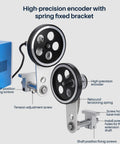 High Precision Digital Length Counter With Multi Unit Readout Feet Inches Meters And Yards, Alarm Relay Output encoder