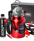 Professional Grade Smoke Machine To Catch Sneaky Evap And Vacuum Leaks On Your Ride Heavy Duty Usa Built Steel Frame With Ceramic Heater For Garage Crew And Weekend Mechanics with smoke fluid and accessories.