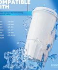 4 Pack Water Filter Replacement For Zero Pitchers And Dispensers