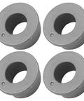 Heavy Duty 4 Pack Front Wheel Bushing Bearings For John Deere Riding Mowers L118 L120 L130 107H 107S 92H gray metal bushings set