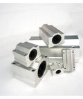 Linear Bearing Slider SCS8LUU 8mm Length For CNC Parts And 3D Printer Parts Dope Smooth Precision Machine Tools ABEC1 Bearing Steel For High Precision Industrial Electronics Packaging Medical Textile Equipment, silver linear bearing blocks
