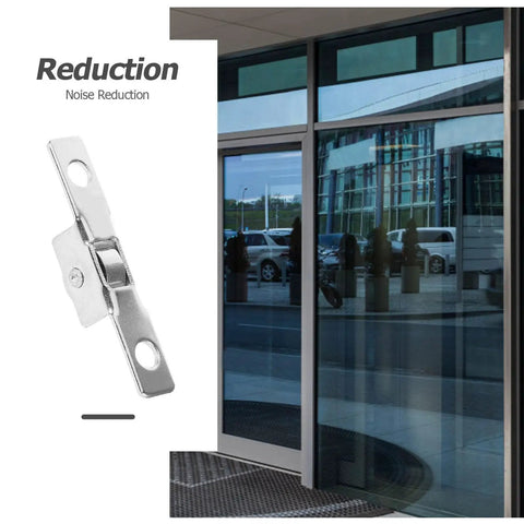 Top Shelf Sliding Door Window Pulley Roller With 10mm Metal Replacement Wheel Kit For Patio And Closet Doors Snap Easy Install shown with glass doors.