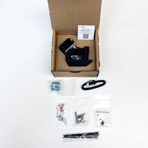 Plug And Play Direct Drive Extruder Gives Your Rig A Serious Upgrade With High Torque Three To One Gear Ratio Hassle Free Install For Creality CR 10 And Ender 3 Series, kit components in box.
