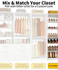 18 Tier Tall Shoe Cabinet Wooden Shoe Rack White Narrow Shoe Storage Organizer With Removable Shelves For Small Spaces Shoe Shelf Tower in closet