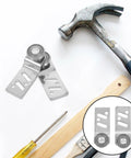 Premium Stainless Steel Sliding Door Bearing Pulleys Four Pack With 23 mm Axle For Wardrobe Rollers And Cupboard Doors shown with tools.