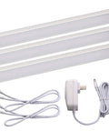 Under Cabinet LED Lighting Kit With Motion Sensor, 3 Slim Bars At 9 Inches Each, 10 Dimmable Levels, Warm White 2700K