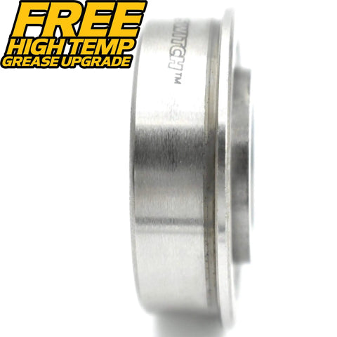 Heavy Duty Front Wheel Bearing Replacement Set for Zero Turn Mower with Heat Resistant Synthetic Grease Rated to 400 Deg F side view of bearing.