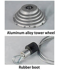 Retractable Spring Balancer Tool For Hanging And Holding Equipment With Hook 1.5M Wire Rope Heavy Duty Workshop And Auto Shop Gear Multifunctional Auxiliary Tool For Reducing Fatigue And Boosting Efficiency, aluminum alloy tower wheel and wire rope