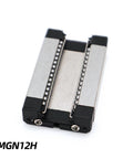 Ultra Smooth High Precision Linear Guide Rail Double Blocks CH Type For CNC And 3D Printer Upgrade MGN12H 500mm