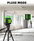 360 Degree Self Leveling Laser Level With 47 Inch Tripod 3x360 Cross Line Green Laser For Construction Tiling And Picture Hanging