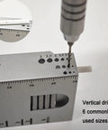 Mini Table Top Bench Vise For Model Building And Jewelry Making 0.005mm High Precision Clamp Split Type Design With Handy Workbench Base Small Parts Holder For Delicate Parts And Detailed Assembly, aluminum vise drilling holes