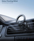 High Capacity MagSafe Car Mount Vent Holder With Blasted N52 Super Magnets Compatible With iPhone on vehicle air vent