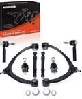 Complete 10 Piece Front Suspension Overhaul Kit for Chevrolet Silverado 1500 Tahoe and Suburban with Tough As Nails Control Arms and Ball Joints.